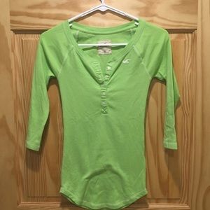 Classic Hollister 3/4 Sleeve Top - Size XS